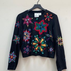 Michael Simon lite Snowflake Cardigan